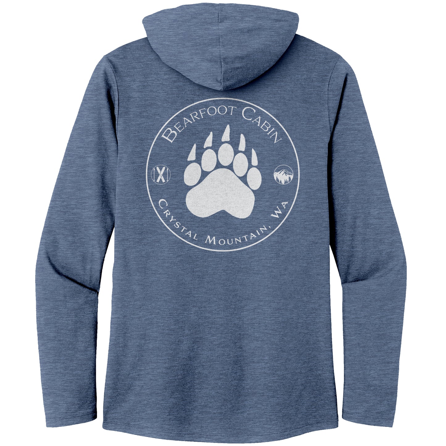 Womens Bearfoot Cozy Long Fit Hoodie