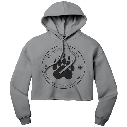 Womens Style Forward Crop Hoodie