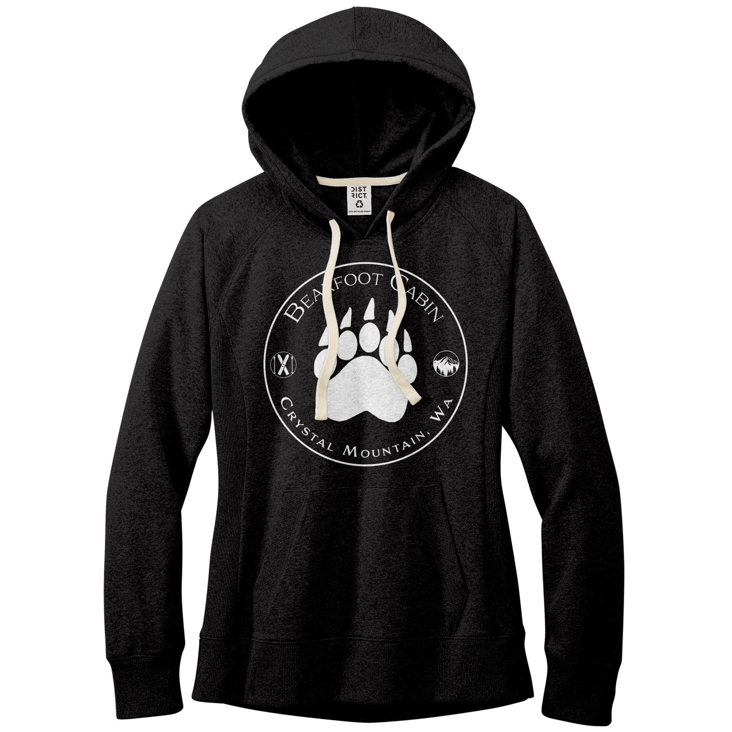 Womens Bearfoot Draw String Hoodie