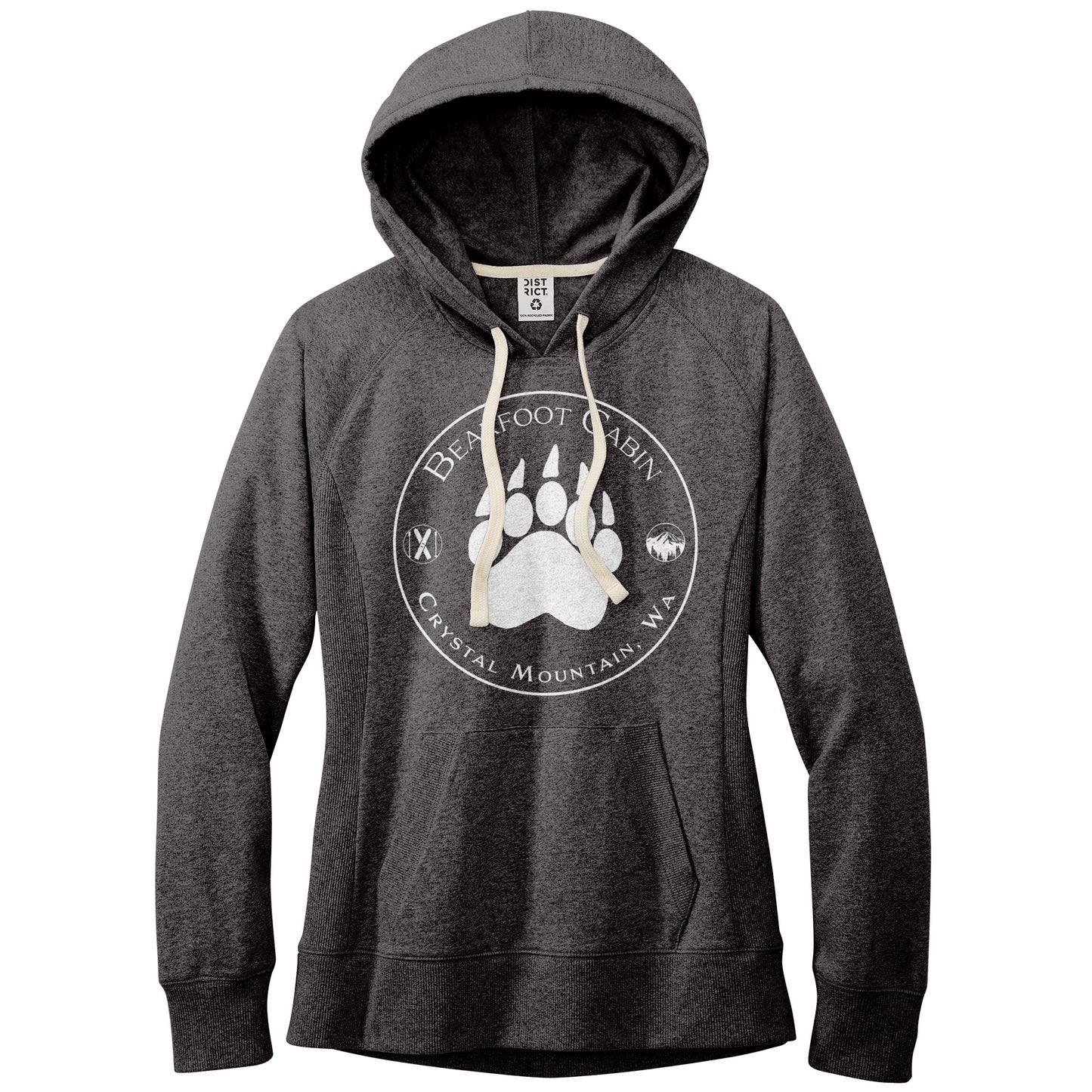 Womens Bearfoot Draw String Hoodie
