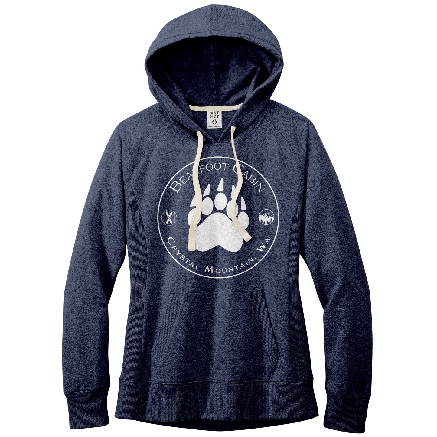 Womens Bearfoot Draw String Hoodie