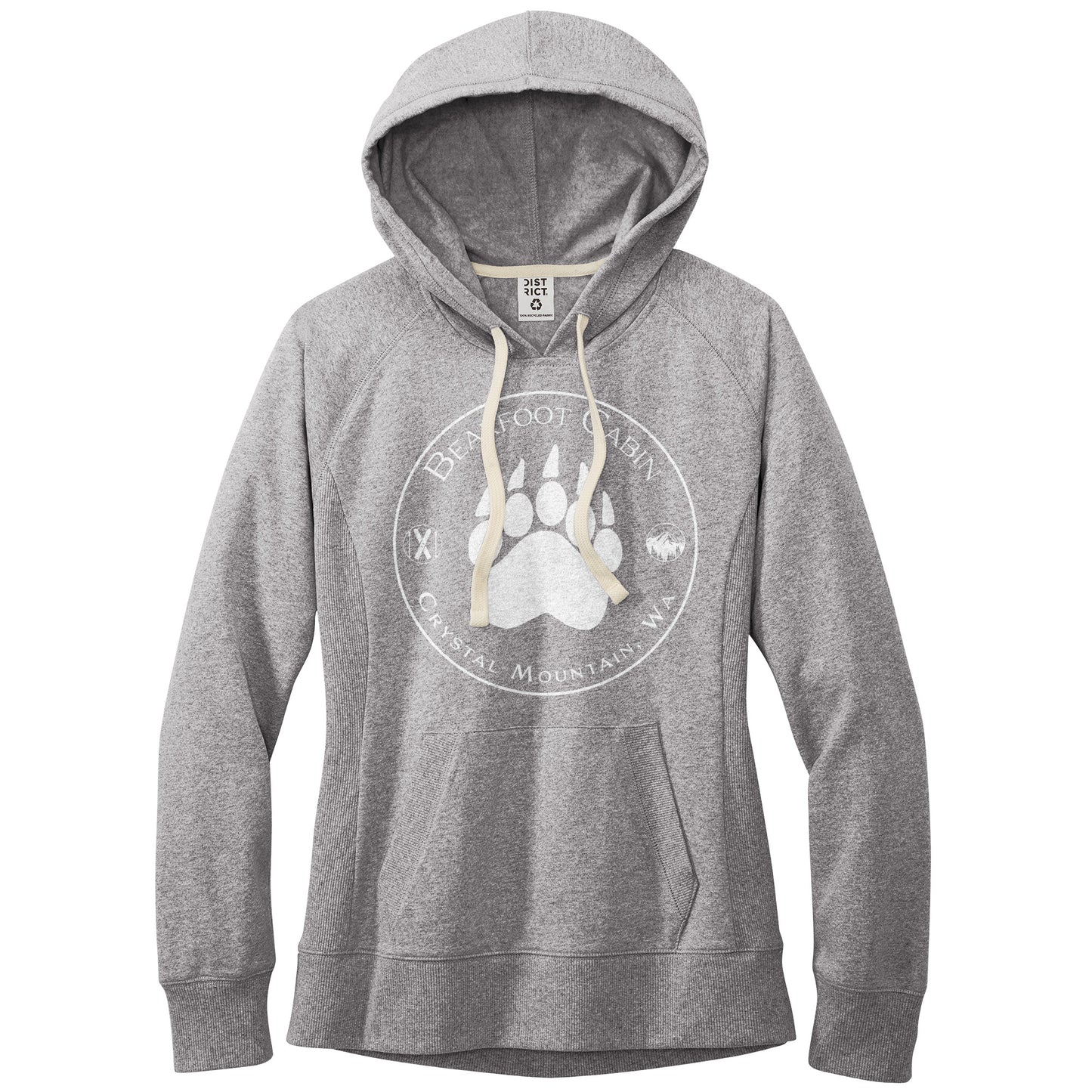 Womens Bearfoot Draw String Hoodie