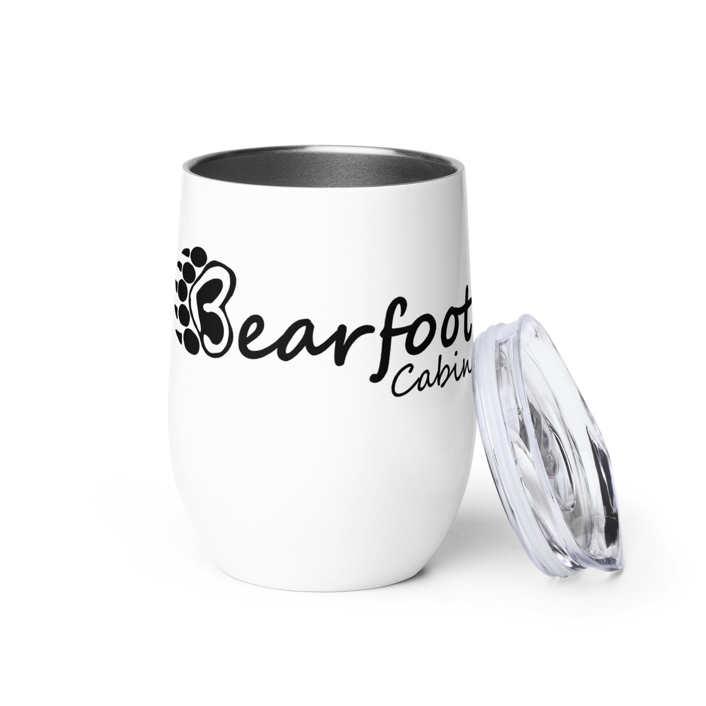 Bearfoot Cabin Wine tumbler