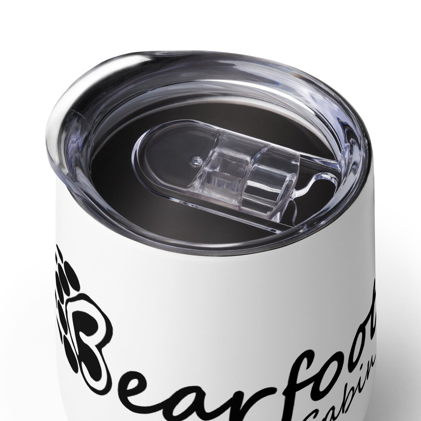 Bearfoot Cabin Wine tumbler